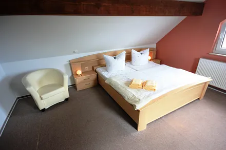 Maisonetteschlafzimmer