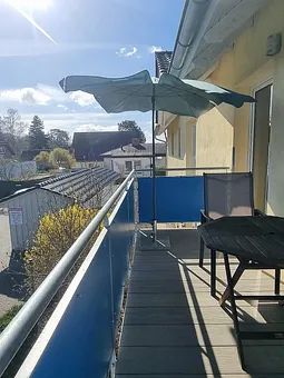  6 m² großer Balkon