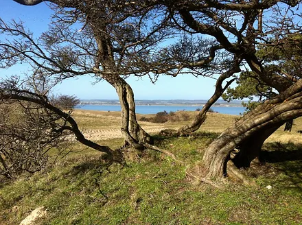 Man kann überall wandern und Rad fahren mit unverwechselbarem Blick!