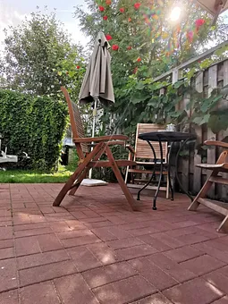 Terrasse Wohnung Vilm