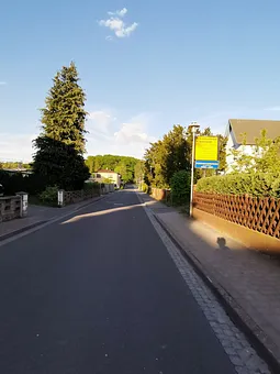 Blick auf unser Haus 