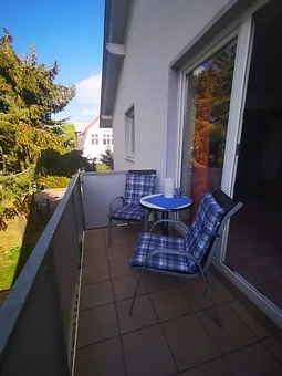 Balkon mit Aussicht 