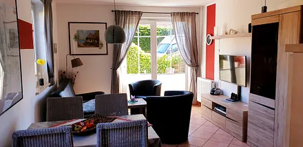 kombinierter Wohn- und Essbereich