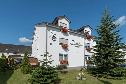 Vorderseite vom Haus