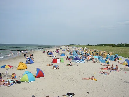 5 km langer Sandstrand