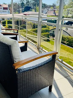 Blick vom großen Süd-Balkon 