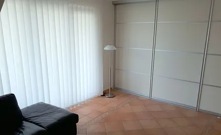 Blick vom Wohnzimmer Richtung Schlafzimmer