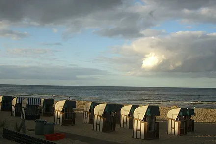 Abendstimmung am Strand