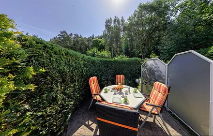 Gästeterrasse für die Wohnung 10, 11, 12