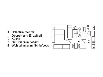 Grundriss Wohnung 10