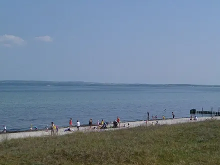Am Strand des Ostseebads Juliusruh