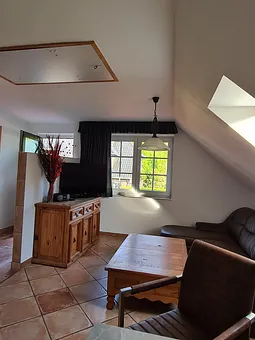 Wohnbereich mit Schlafcouch