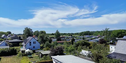 Blick von der Dachterrasse