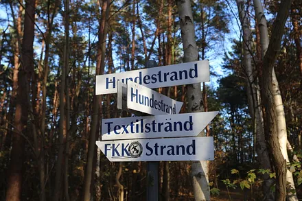 Strandzugang direkt am Grundstück