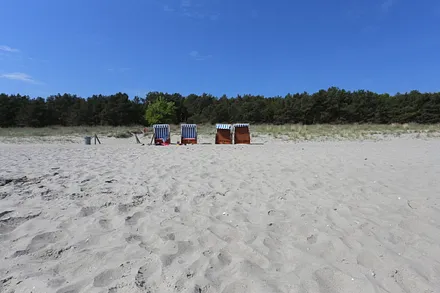 unsere 4 Strandkörbe