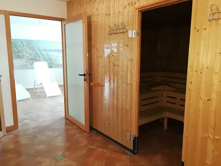 Sauna im Hause (kostenlose Nutzung)