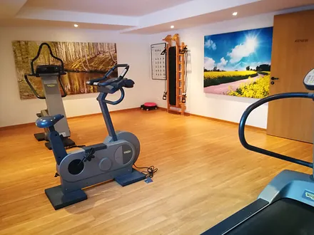 Fitnessraum im Hause (kostenlose Nutzung)