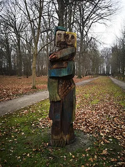 Kurpark Juliusruh im Herbst