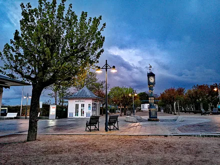 Seebrückenvorplatz in Ahlbeck