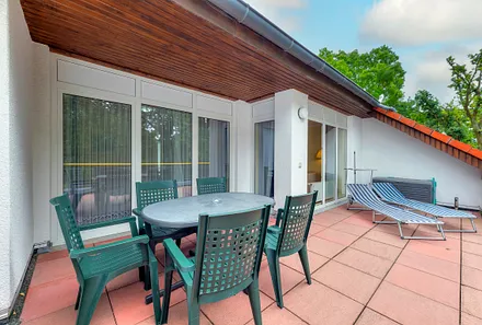 20m² große Dachterrasse zur Südseite