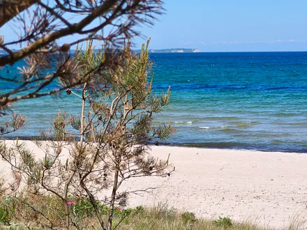 Gleich nebenan - Blick vom Glowe-Strand zum Kap Arkona