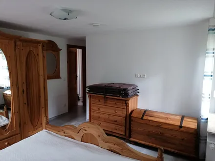 Blick vom Schlafzimmer in Richtung Flur