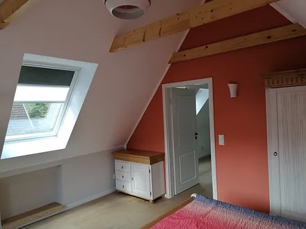 Schlafzimmer im Dachgeschoss