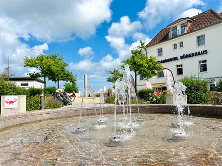 Die Promenade im Ostseebad Juliusruh