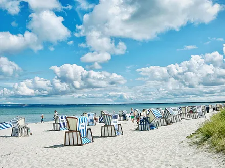 Strandabschnitt in Ostseebad Juliusruh