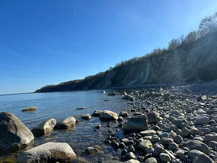 Strandabschnitt am Kap Arkona