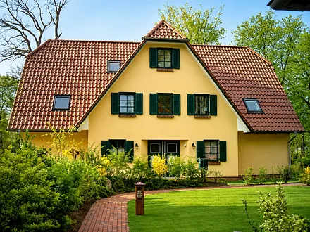 Außenansicht Ferienwohnung Deichhof Prerow