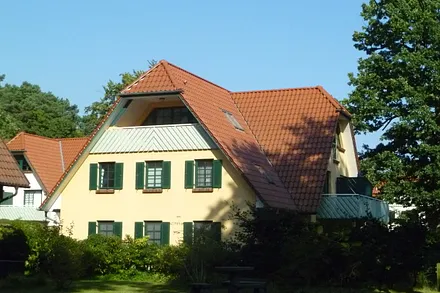 Außenansicht Ferienwohnung Deichhof Prerow