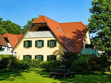 Außenansicht Ferienwohnung Deichhof Prerow
