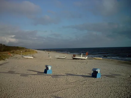 Der wunderschöne Strand im Ostseebad Koserow