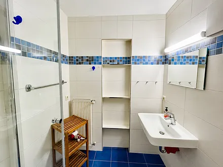 Hochwertiges Bad mit Dusche