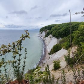 Kreidefelsen 20 km entfernt 