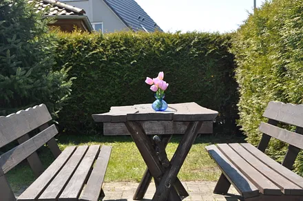 Grillplatz im Garten