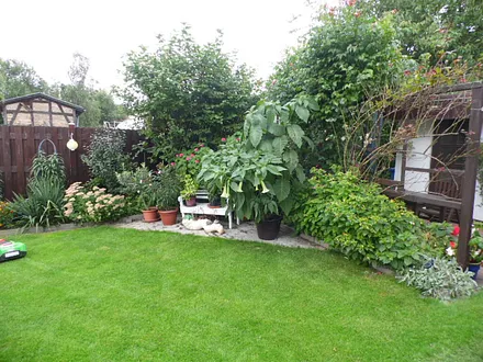 auf unseren Grundstück