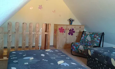 Schlafen im Spitzboden