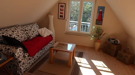 oberer Wohnbereich mit Blick nach Süden