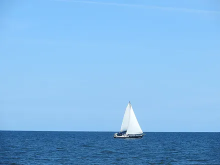 Segler auf der Ostsee