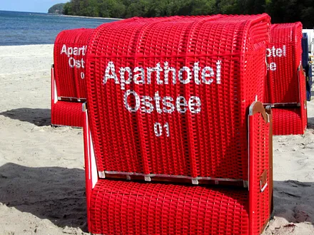 STRANDKORB 01 von Mai bis September  ohne Aufpreis