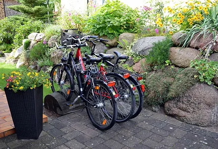 Abstellmöglichkeiten für Fahrräder