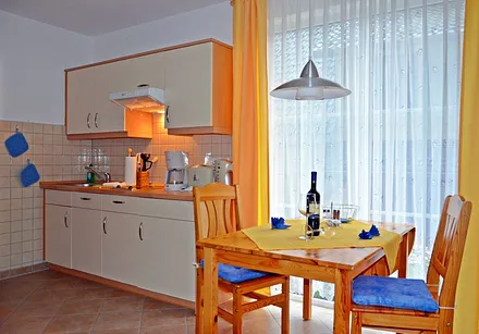 Essecke mit Küche