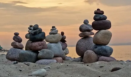 Sandburgenbau mal etwas anders