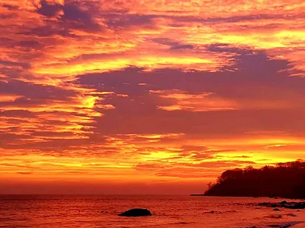 Sonnenaufgang im Herbst