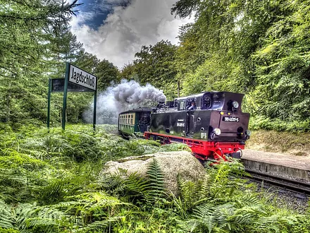 Der Rasende Roland. Ein schönes Erlebnis auf der Insel Rügen