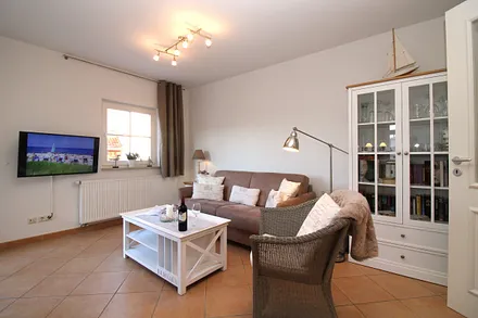 Wohnzimmer mit Schlafcouch