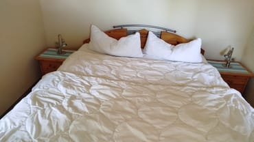 1.Schlafraum mit Doppelbett (160x200)