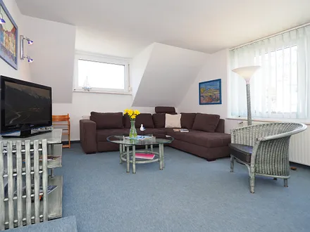 Dachwohnung Wohnzimmer